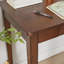 Bureau d'écriture 39 pouces en bois d'hévéa
