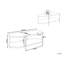 Riely Four Leg Coffee Table