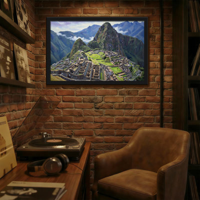 Paysage et nature Machu Picchu Paysage de montagne Ruines anciennes Vallée verte Ciel nuageux