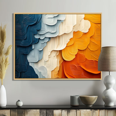 Biomorphism Fragments Forms I - Cubism, reproduction sur toile