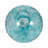 11" Spotted Mushroom Lamp, Seafoam