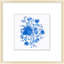 Blue Fleur 2 Print by Nathan Turner