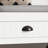 Hallway Hall Tree With 2 Storage Drawers And 4 Coat Hooks, Padded Linen Seat Cushion Top Shelf, White Wooden Entryway Shoe Rack Bench Cushioned Shelf
