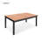 Carlo Extendable 8 - Person Outdoor Dining Set, Faux Wood Aluminum Frame