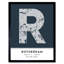 Rotherham Navy - Single Picture Frame Typography