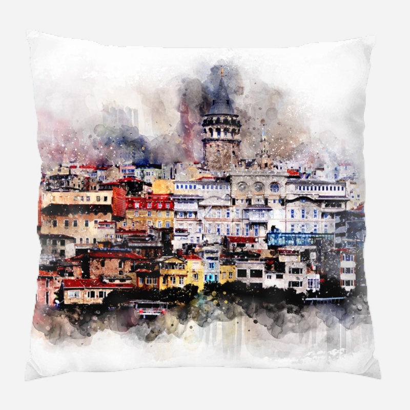 Coussin Iosten Galata, Microsuède, Intérieur