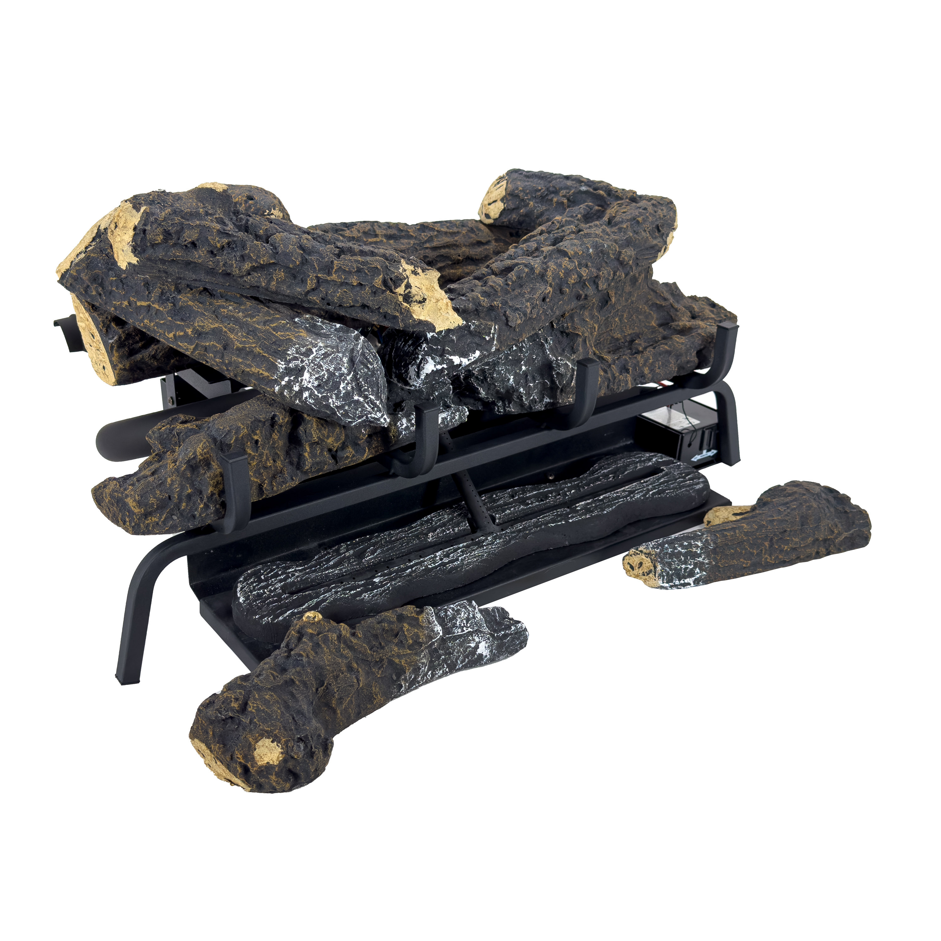 Pleasant Hearth 24-In Valley Oak Vent Free Gas Log Set 33,000 BTU's ...