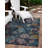 Kivett Navy Floral Indoor Outdoor Machine Washable Area Rug-1709229936