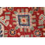 Tapis de couloir rustique vert clair / beige en laine beige 2 pi 8 po x 9 pi 5 po Lulsgate Delaney