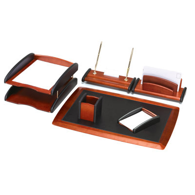 Ensemble d’organisateur de bureau pin Norwood