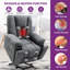 Fauteuil inclinable électrique de 35,8 po de largeur