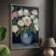 Impression encadrée FLORAL Series DCxx - Bois massif-1905719981