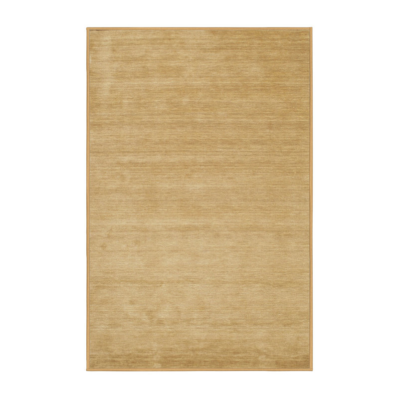 Surface beige contemporaine tapis, Rectangle 4 pi x 6 pi