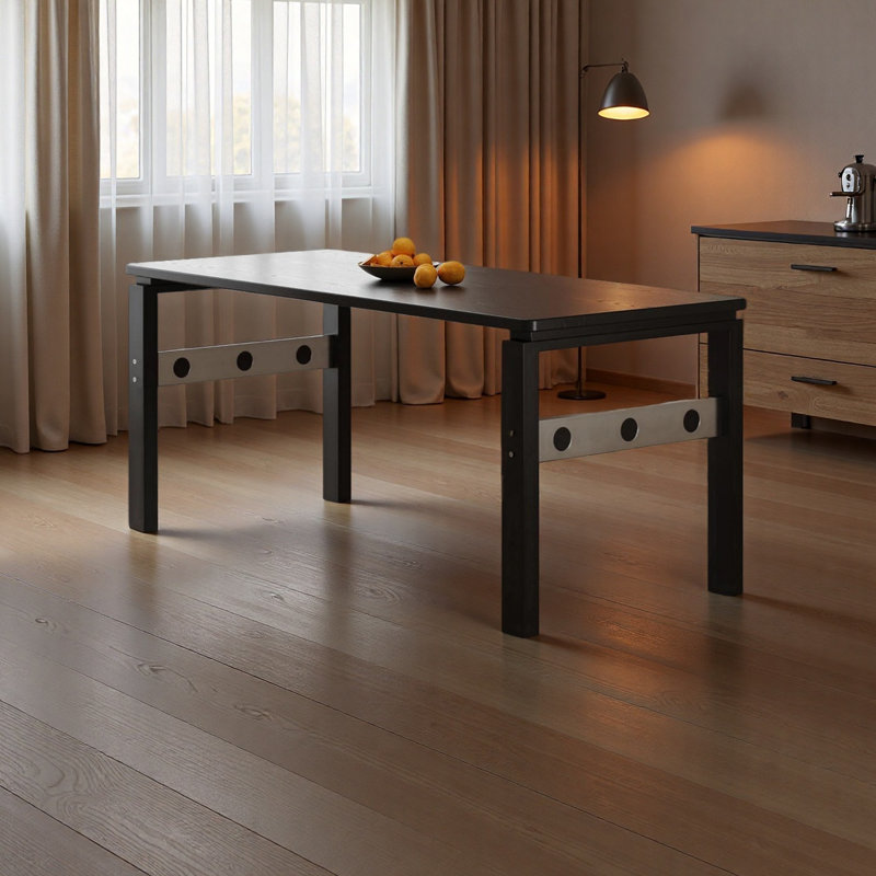 Unique and Stylish Dining Table, 29.52"H x 70.86"L x 31.49"W