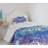 Ambesonne Eye Bedspread Set Third Eye Mandala Aqua Blue Purple-105395658