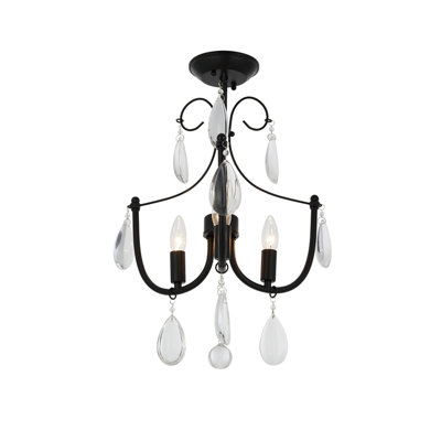 Totham Glass Flush Mount