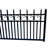 Automated Steel Dual Swing Driveway Gate and Gate Opener Complete Kit – PARIS Style –ETL Listed-72610545