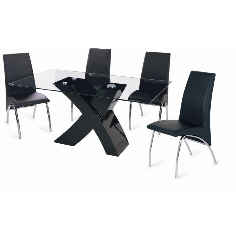 Cafe Dining Chair, Black