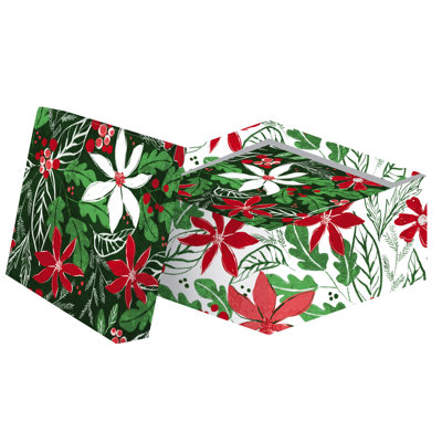 Serviette en feuille avec motif holly 5 po Hallie