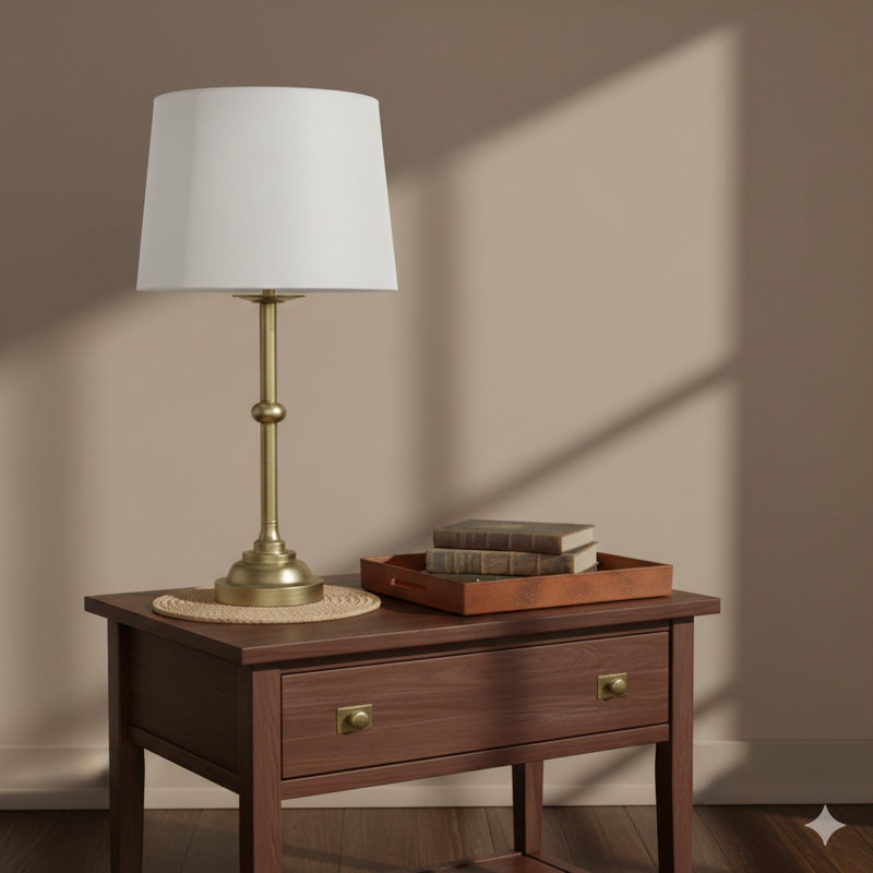 Lampe de table H 28 po