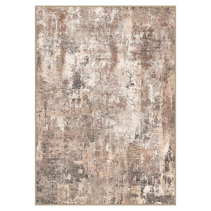 Tapis d'intérieur Pavelina, Taupe, Rectangle 5 pi x 7 pi