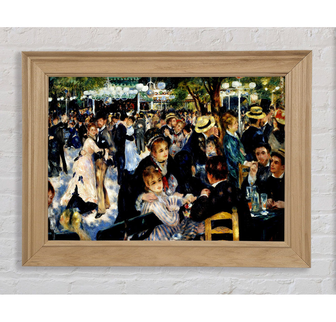 Renoir Montmartre - Einzelner Bilderrahmen Kunstdrucke