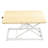 Single Top 24 inch Heavy-Duty Scissors Lift Keyboard , Designed for Ergonomic Sit Stand Workstations 