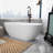 62.9'' x 29.52'' Soaking Solid Surface Bathtub