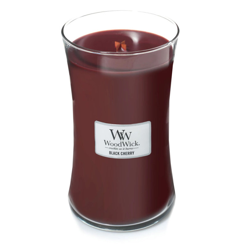 Black Cherry Scented Jar Candle