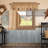 Lilian Cotton Geometric Tailored Window Valance