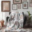 Gentle Trellis Designs - Couverture en sherpa de qualité supérieure 1 pièce-100864271