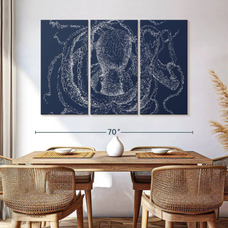 Brampt Octo Scribble, 32" H x 50" W