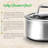 8 - Piece Non-Stick Stainless Steel Cookware Set