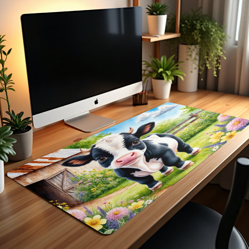 Polyester Desk Pad, 23.6x13.8