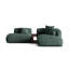 Bedar 2 Seater Velvet Corner Sofa -2138193510