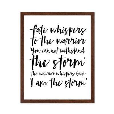 I Am The Storm