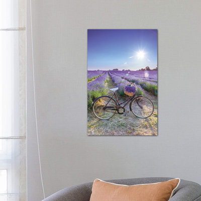 Lavender 1 Piece Wrapped Canvas Wall Art