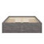 Platform Bed With 6 Storage Drawers-125025306