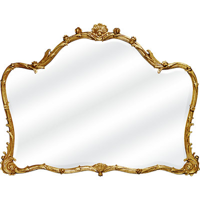 Miroir d’appoint biseauté traditionnel pont royale
