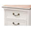 Table de chevet 3 tiroirs Caden