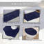 Ensemble de tapis de bain 4 pièces avec couvercle Waterford, séchage rapide, tapis lavables à la machine, absorbant-1570171509