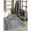 Tapis bleu contemporain Contemporary Harvest-598243142
