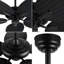 Ventilateur de plafond 52 po à 5 pales avec télécommande Crellin-1153047128