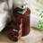Solid Wood Round Nightstand With 4 Drawers Set Of 2-968608605