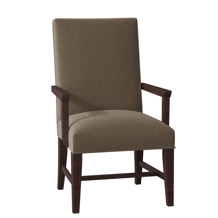 Chaise avec accoudoirs rembourrée Bedford