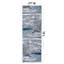 Tapis gris / bleu / blanc Willington-456081074