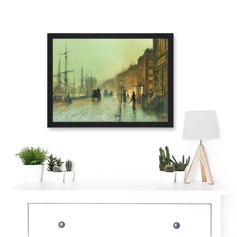 Glasgow Docks 2 - Single Picture Frame Art Prints