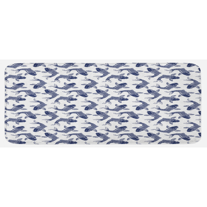Tapis de cuisine Koi Fish