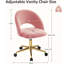 Adjustable Height Upholstered Task Chair-110136519