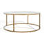 Table basse ronde en marbre Aughnaholle